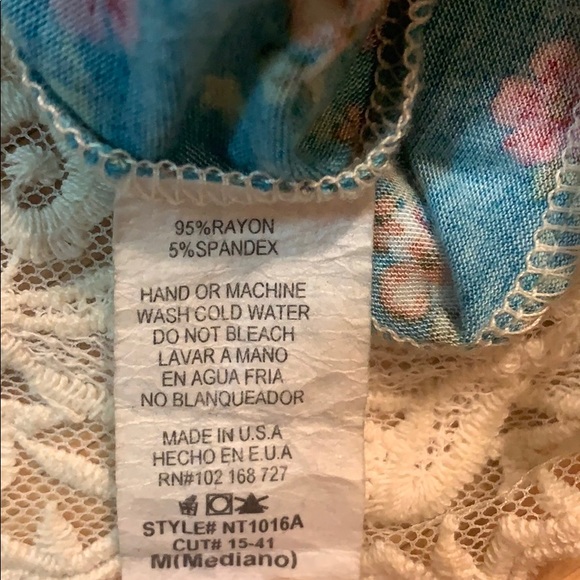 Floral Racerback Tank - Picture 5 of 5